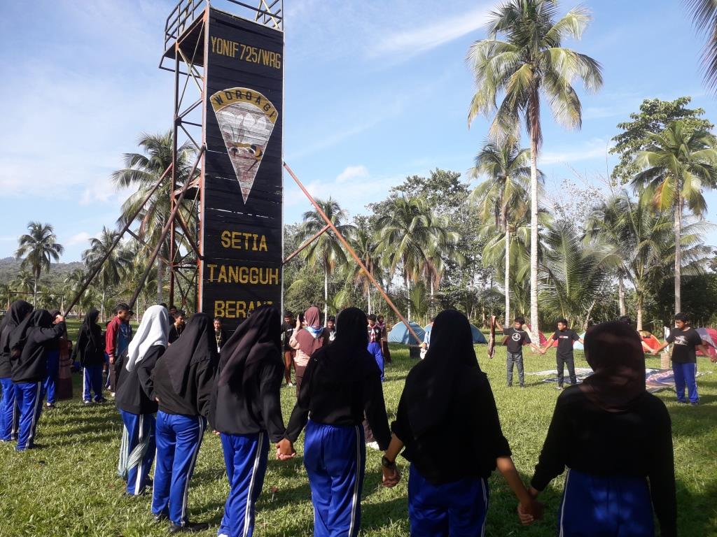 Penerimaan Tamu Ambalan Gudep Bina Karya Smkn Kendari